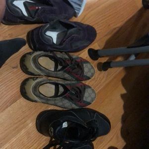 Shoe gucci and pradas